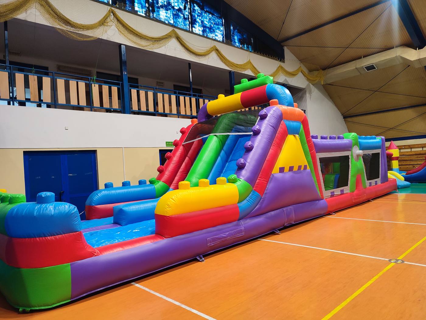 Tor przeszkód "Klocki"